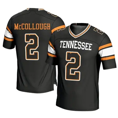 Black Game Men's Jaylen McCollough Tennessee Volunteers Replica Football Jersey