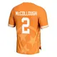 Orange Game Men's Jaylen McCollough Tennessee Volunteers Replica Icon Print Football Jersey