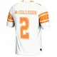 White Game Men's Jaylen McCollough Tennessee Volunteers Replica 2nd Football Jersey